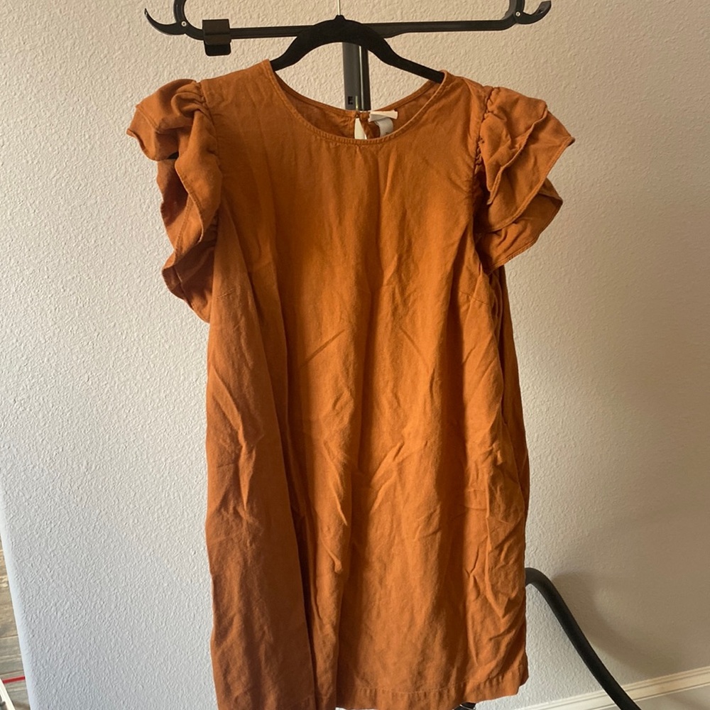 orange pocket target dress